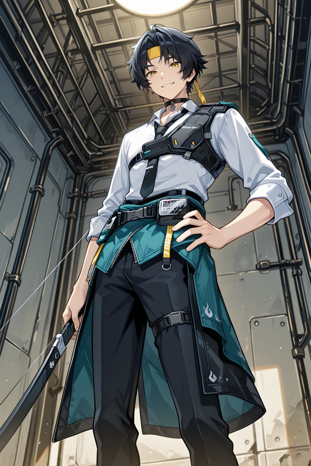 male focus,  1boy,  asaba harumasa by Lineko on Tensor.Art