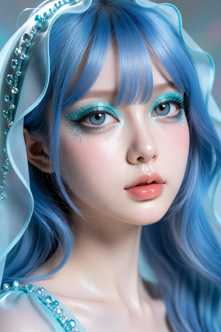 masterpiece,  best quality,  . Close-up of a gorgeous angelic young woman by FuturEvoLab on Tensor.Art