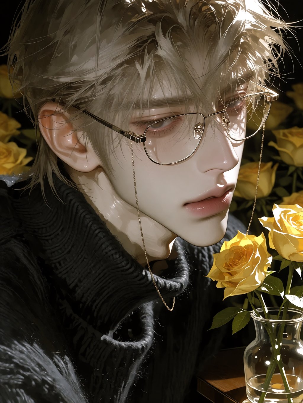 (1boy),  solo,  male by A4TPOP on Tensor.Art