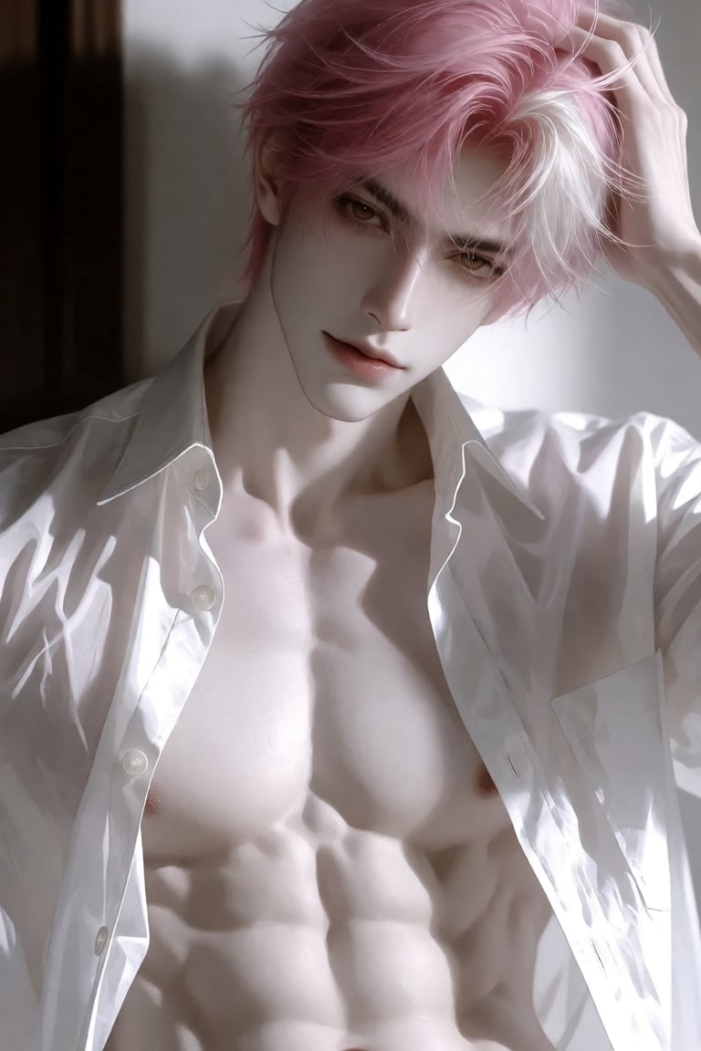 APPEARANCE: (1boy),  male focus,  Chinese young man by 小纸条 on Tensor.Art
