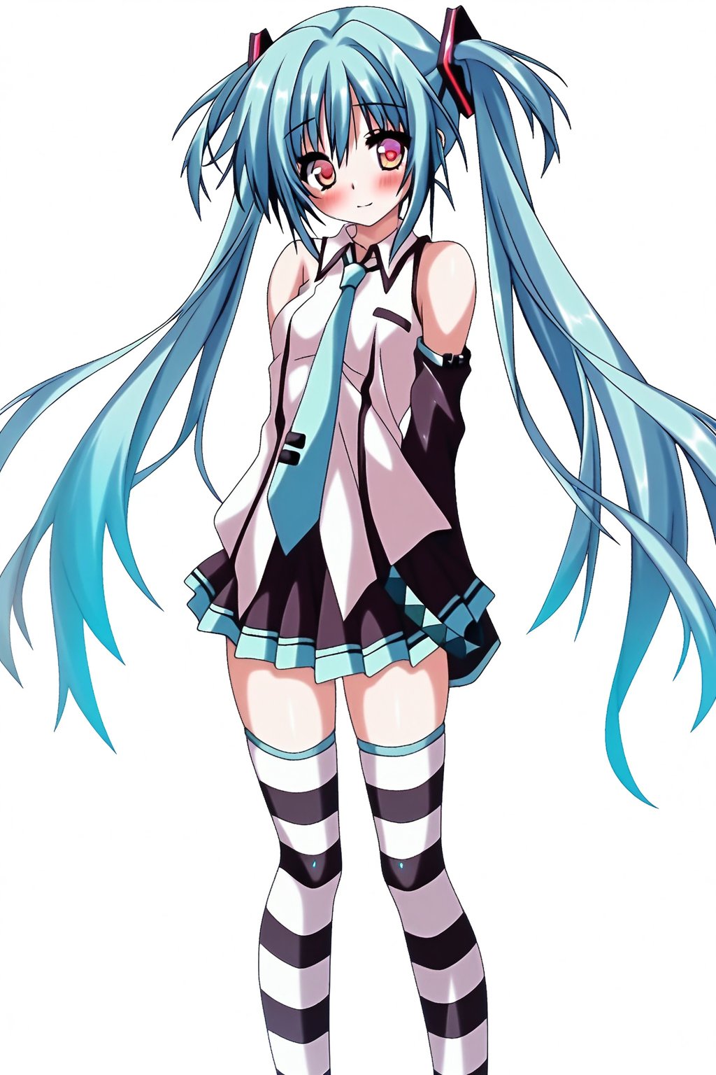 (otomedomainart),  1girl,  hatsune miku by MasteRaccoonMan on Tensor.Art