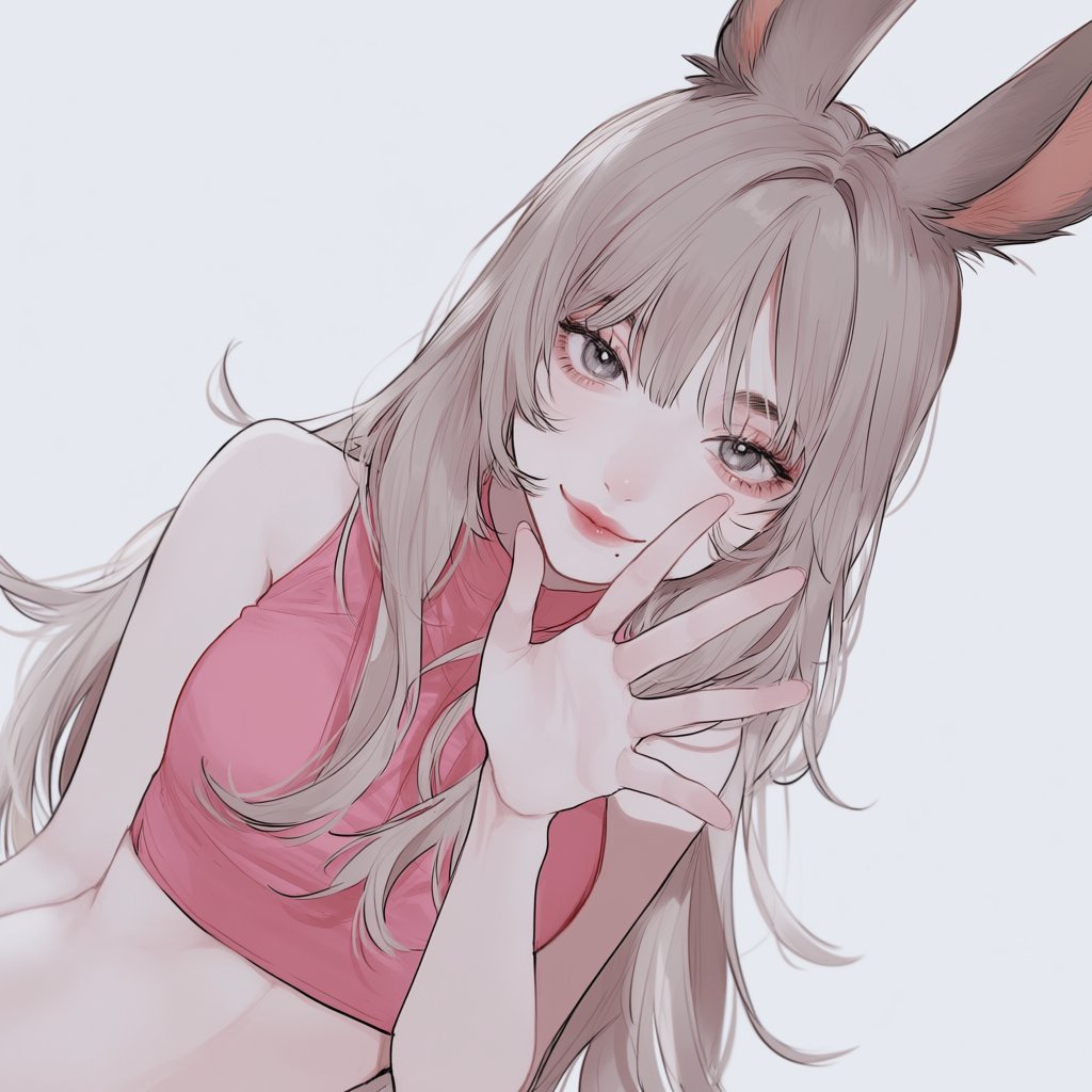 waving hand,  @lofihwa,  masterpiece by riiwa on Tensor.Art