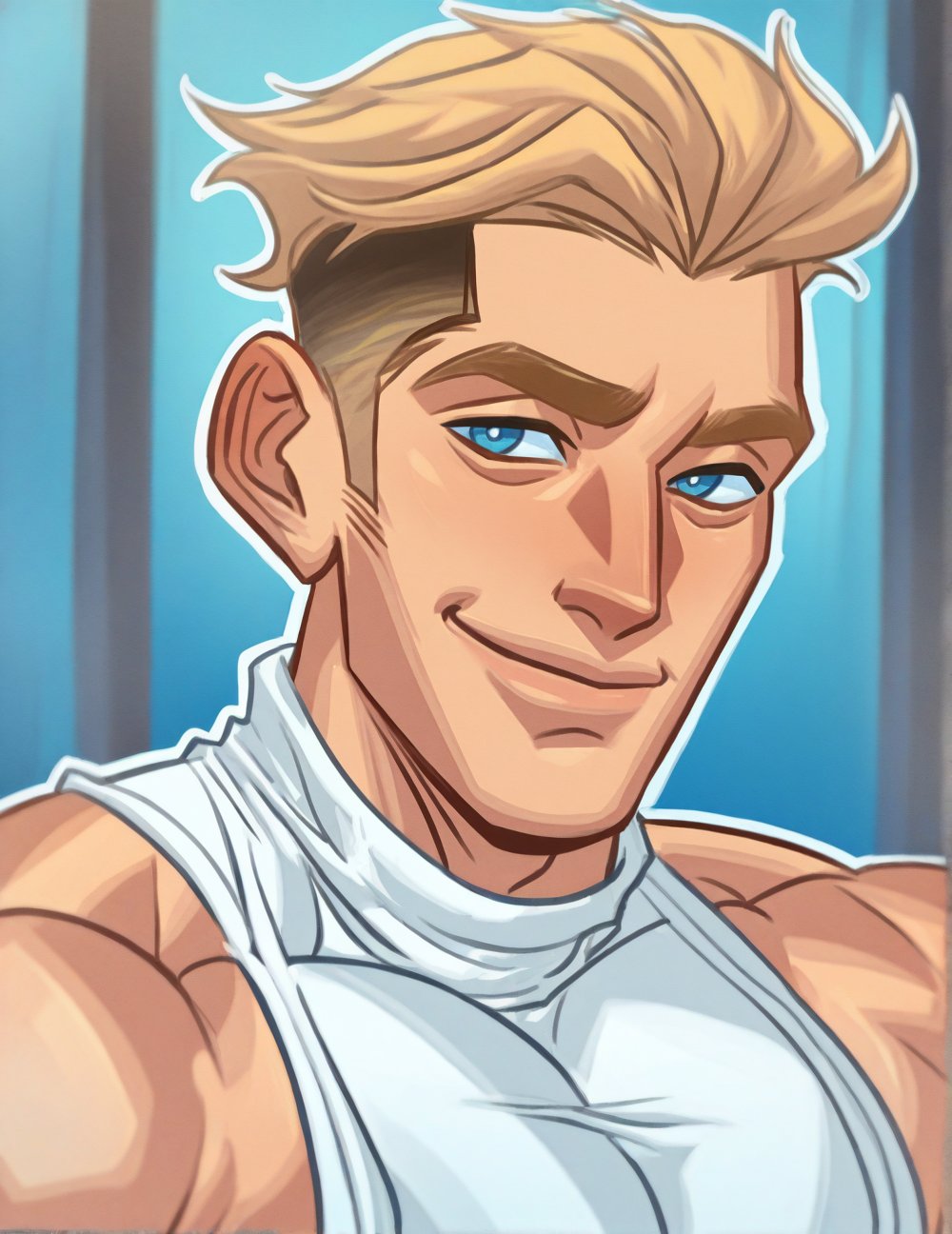 1boy,  male,  male focus by TheBaraLover on Tensor.Art