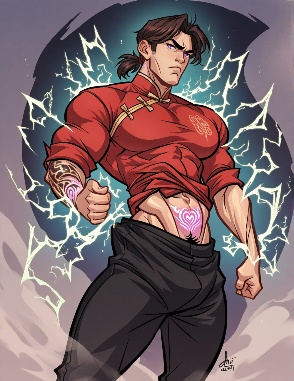 detailed background,  detailed face and eyes,  perfect anatomy by TheBaraLover on Tensor.Art