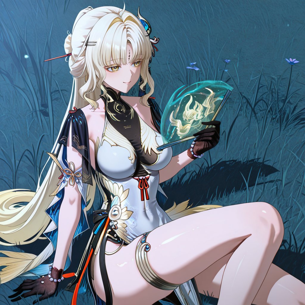 suisui (wuthering waves),  long hair,  ponytail by user_864208480699948080 on Tensor.Art