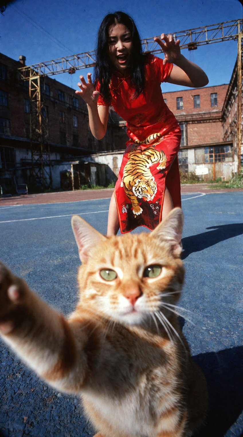 A vivid 35mm film photograph,  kodachrome 64 film style,  highly saturated color palette by patrik 🐈 on Tensor.Art