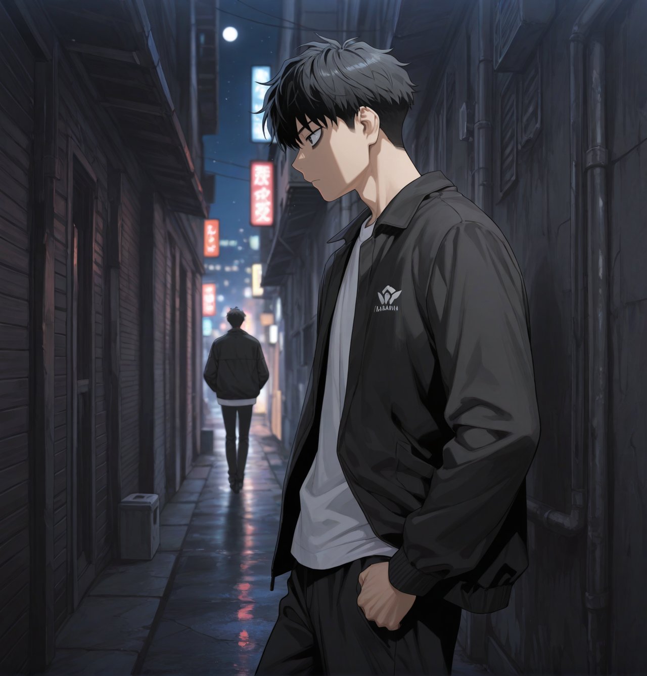 ultra-detailed,  source_anime,  male focus by HiroA_IA on Tensor.Art