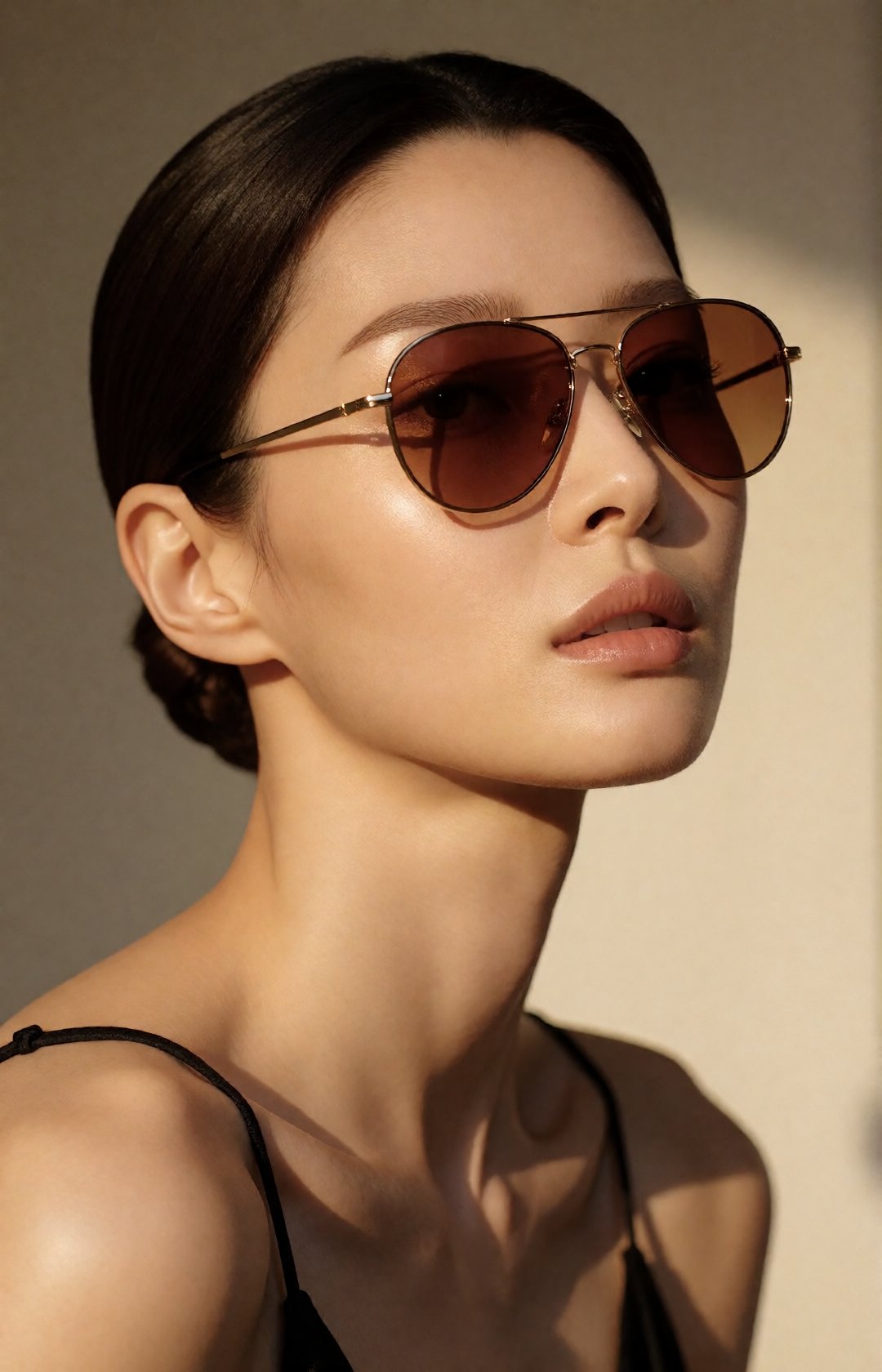 luxury beauty editorial portrait,  stunning young korean woman,  refined facial features by EclipseKww on Tensor.Art