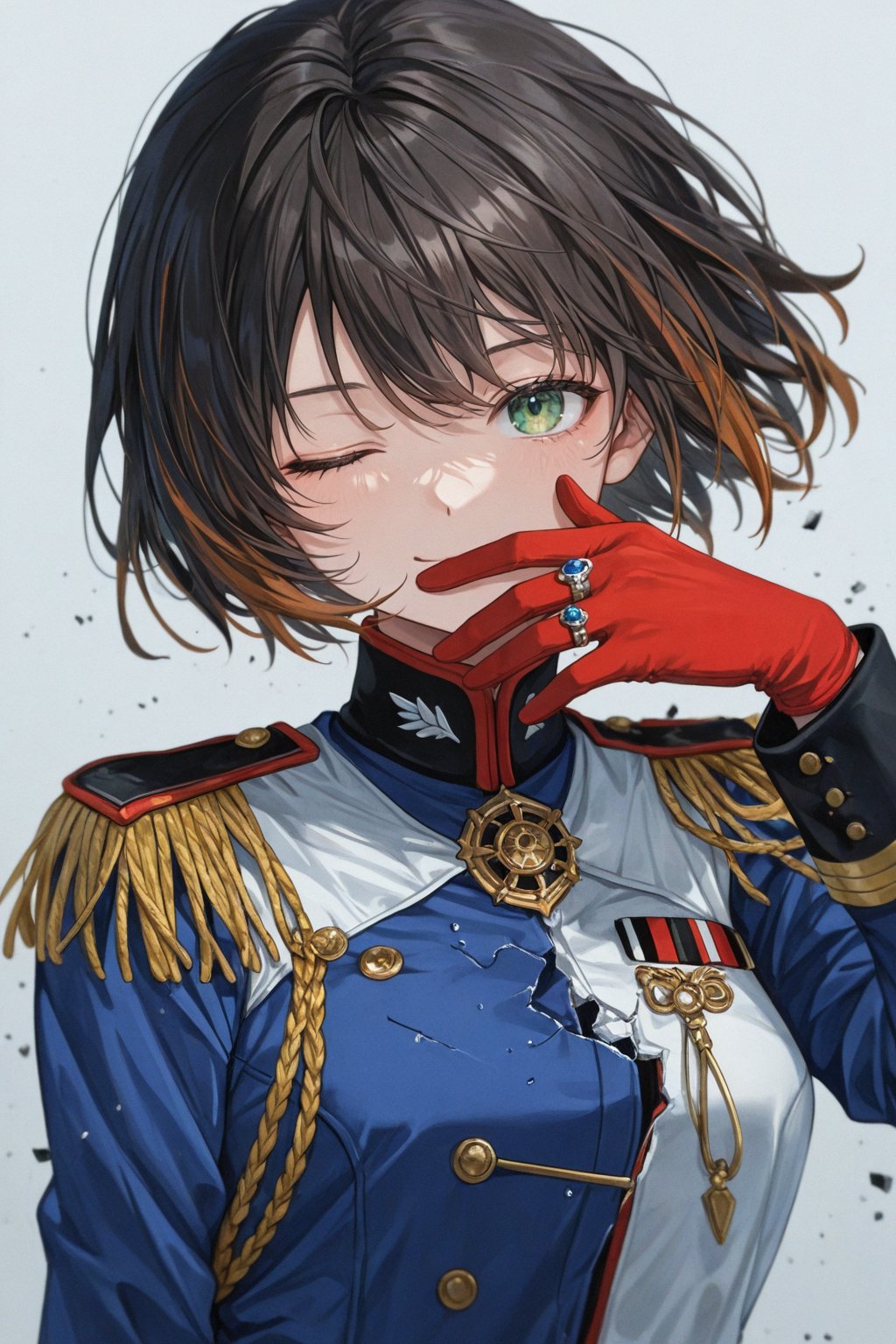 1girl,  solo,  green_eyes by Whyxeo on Tensor.Art