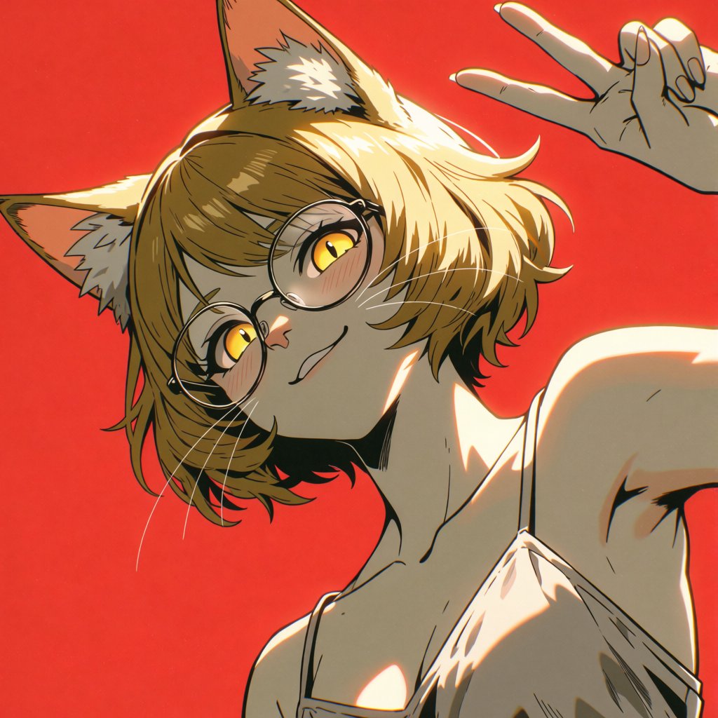 anthro cat,  beautiful,  1girl by riiwa on Tensor.Art