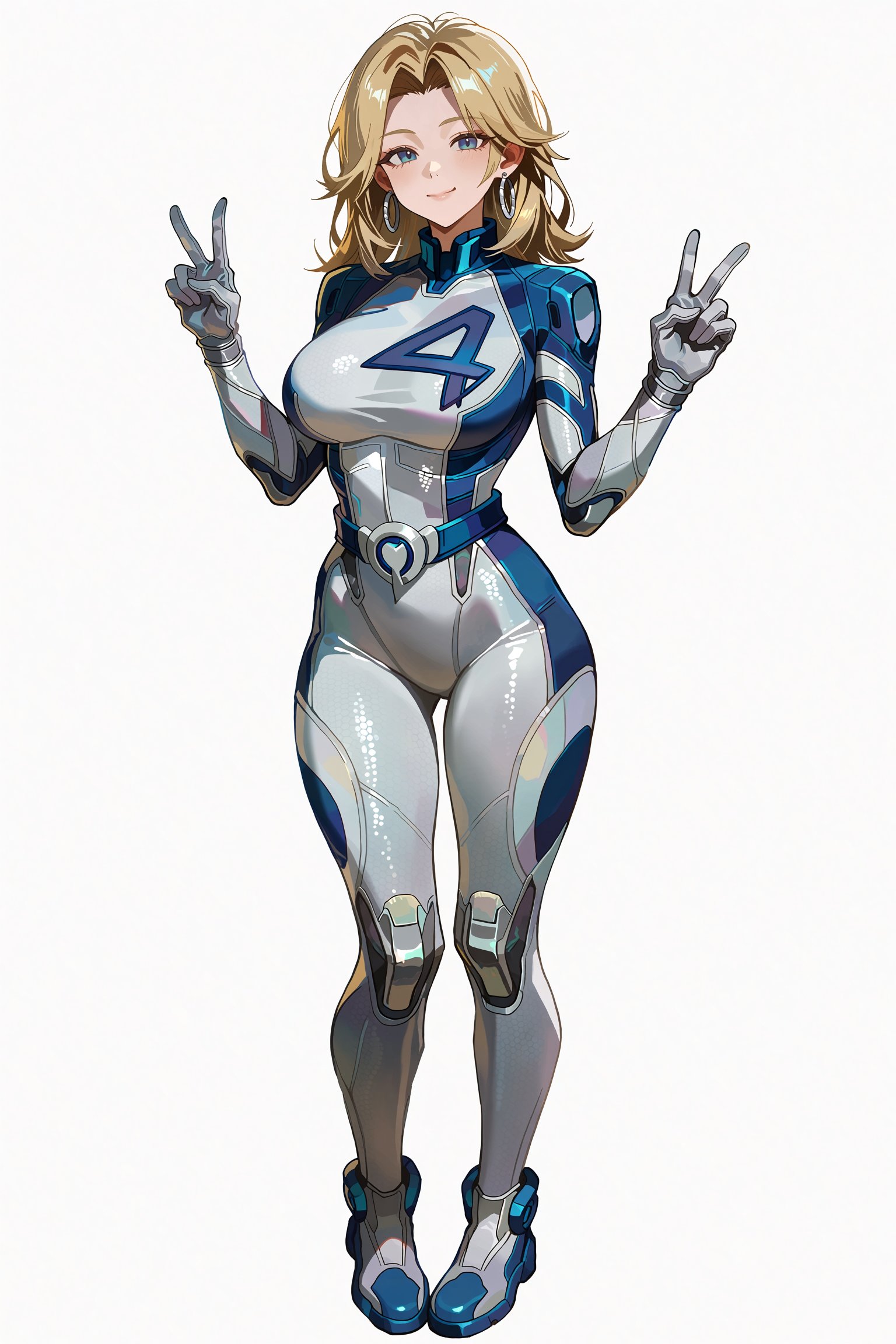 Vv.LXVIII - MR-Sue_Storm,  !3astyleID,  MR-Sue_Storm has blonde shoulder length hair and blue eyes by ValienteVanguard68 o...
