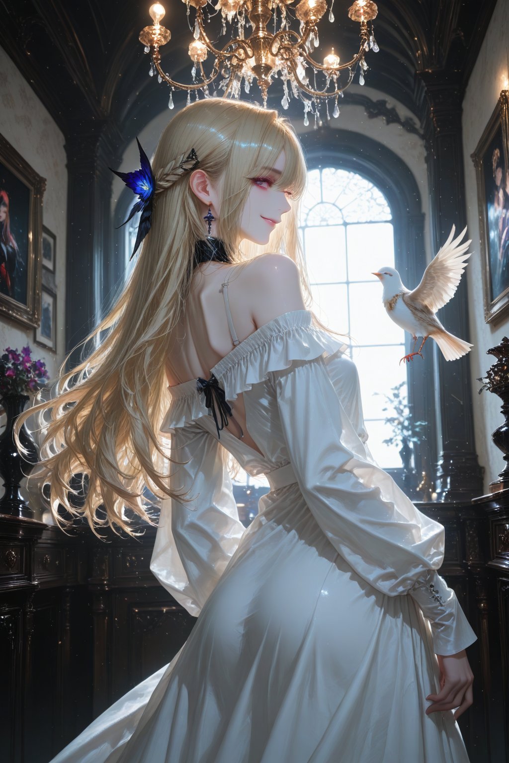 1girl,  solo,  long hair by 月大魔王|The Moonly Demon King on Tensor.Art