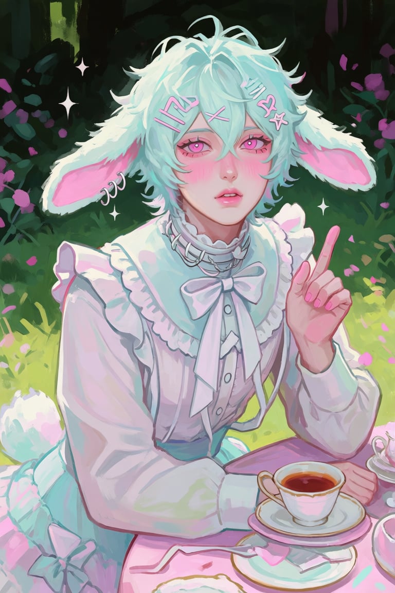 male,  solo,  kemonomimi by PinkCotton 🎐 on Tensor.Art
