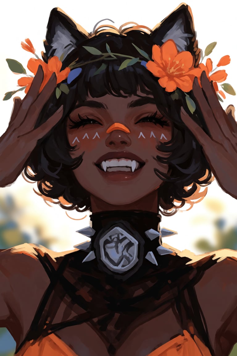 Woman,  solo,  short hair by PinkCotton 🎐 on Tensor.Art