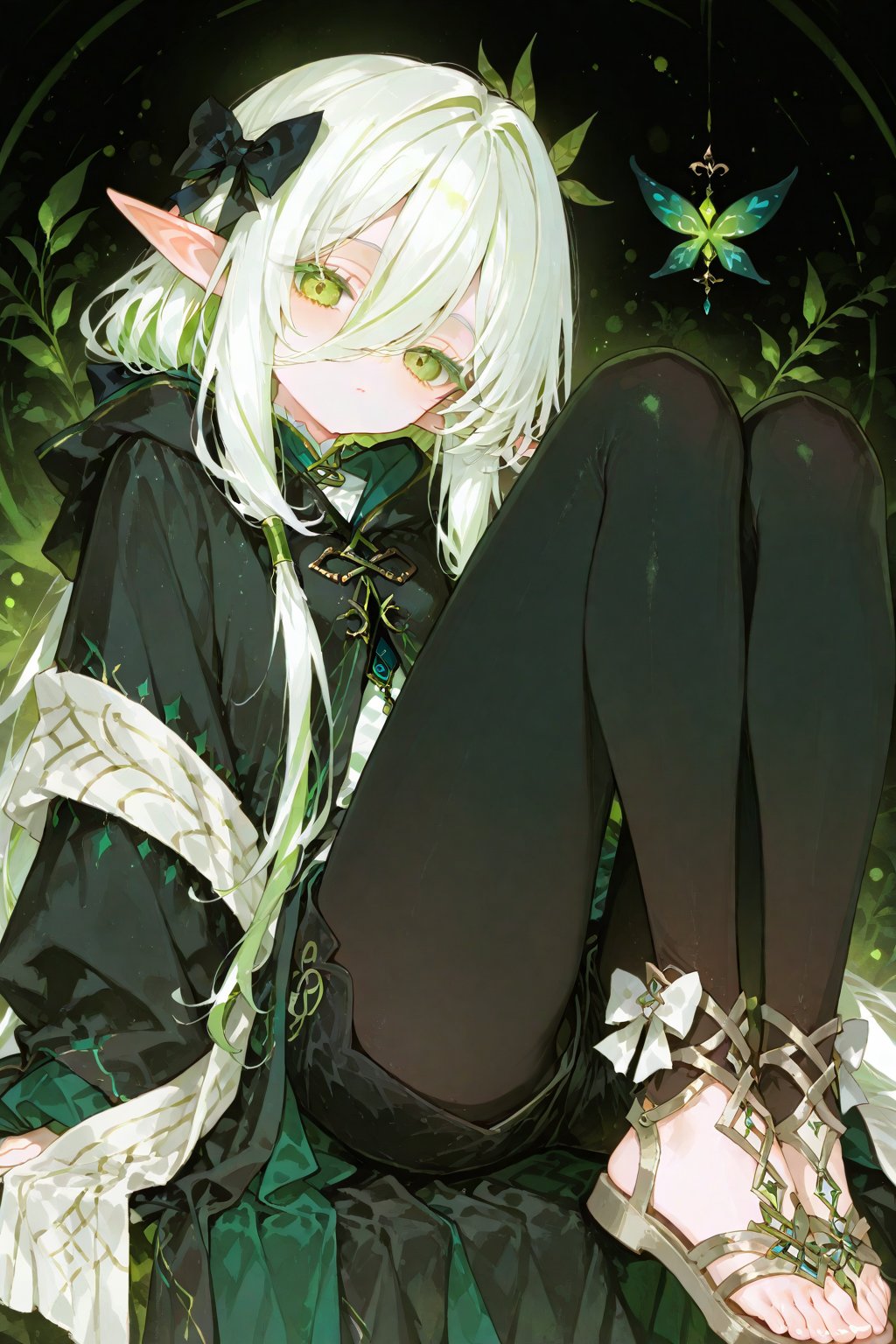 CC-TS,  Elf girl,  green pupil color by 月大魔王|The Moonly Demon King on Tensor.Art