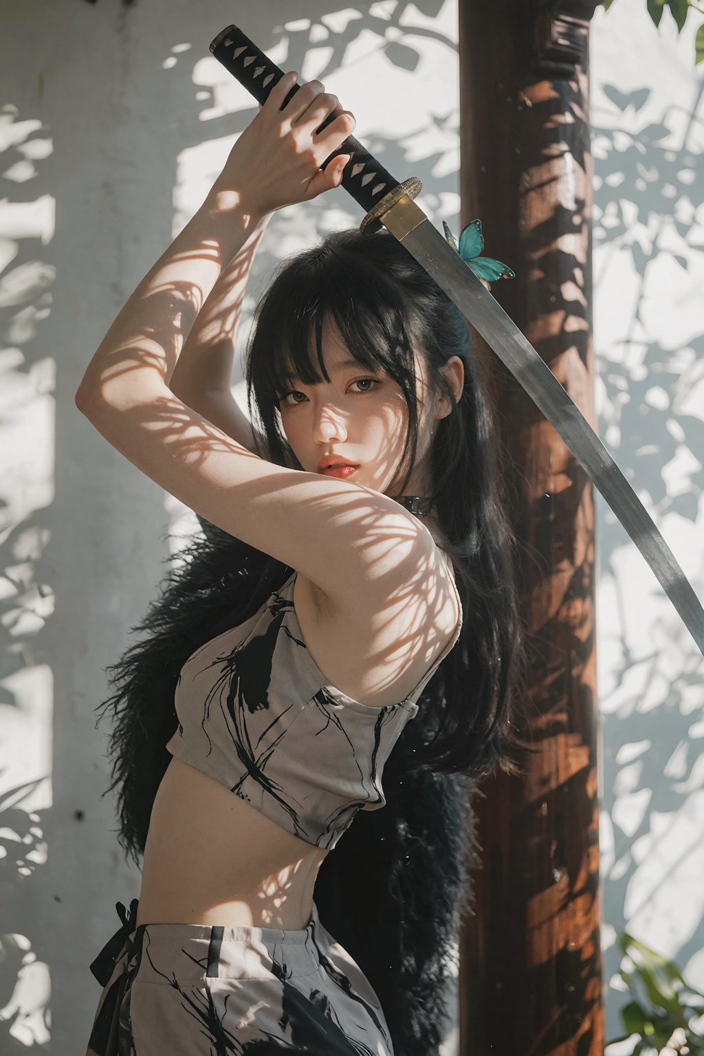 一位年轻亚洲女性,  黑色长发,  齐刘海 by RAY3780 on Tensor.Art