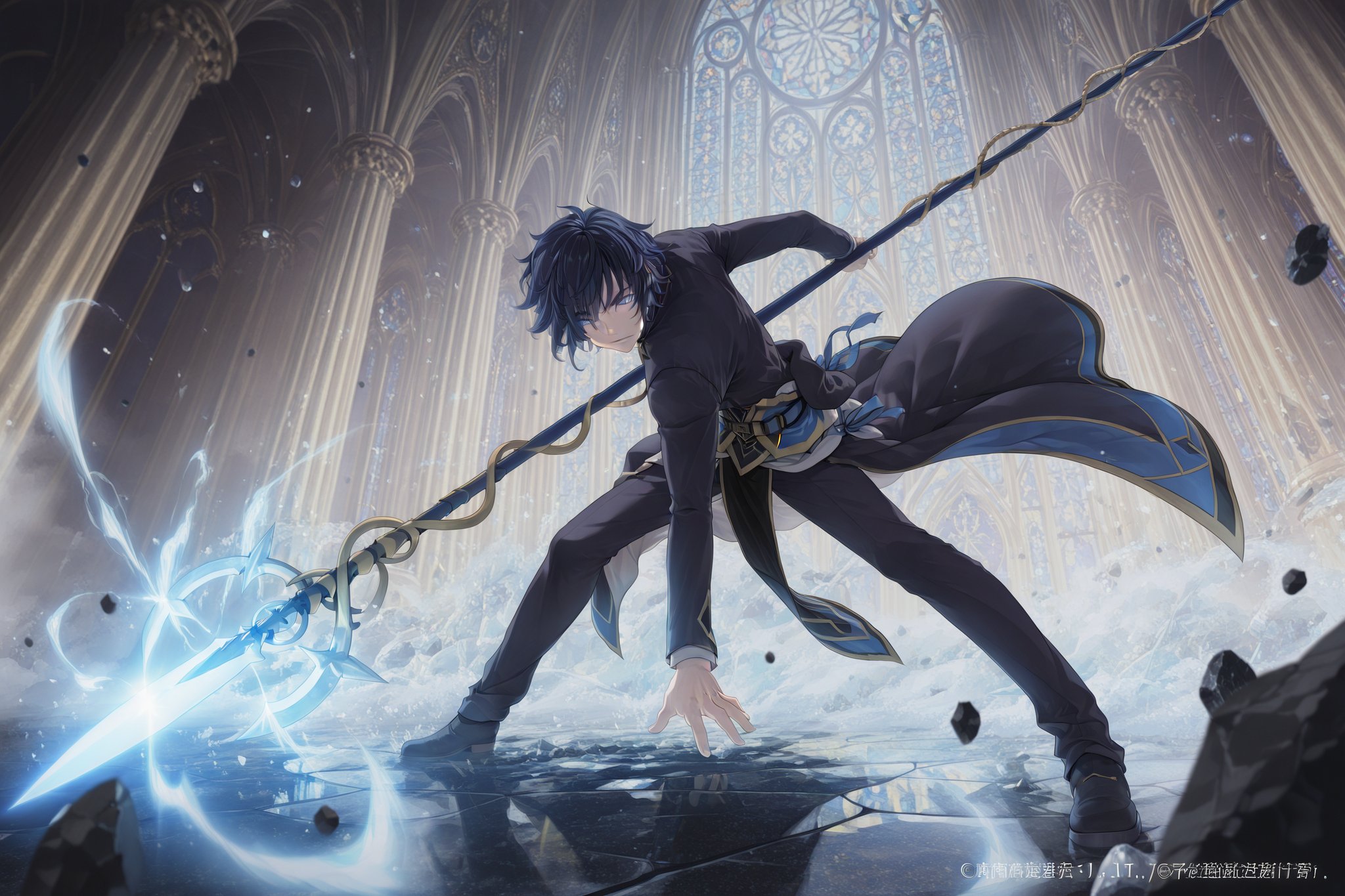 cao_cao_true_longinus_illxl,  cao cao,  male by Darkwubs on Tensor.Art
