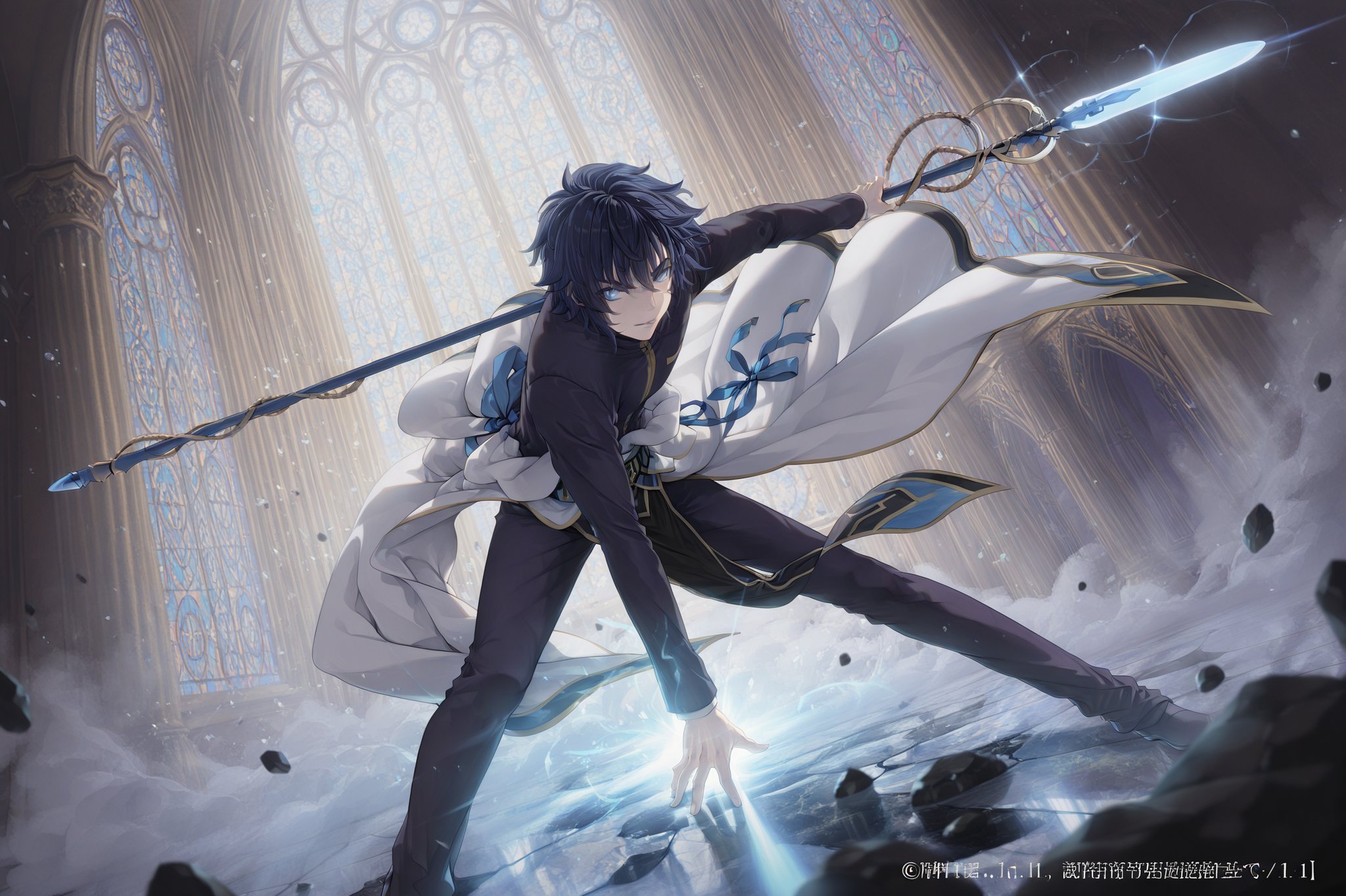 cao_cao_true_longinus_illxl,  cao cao,  male by Darkwubs on Tensor.Art