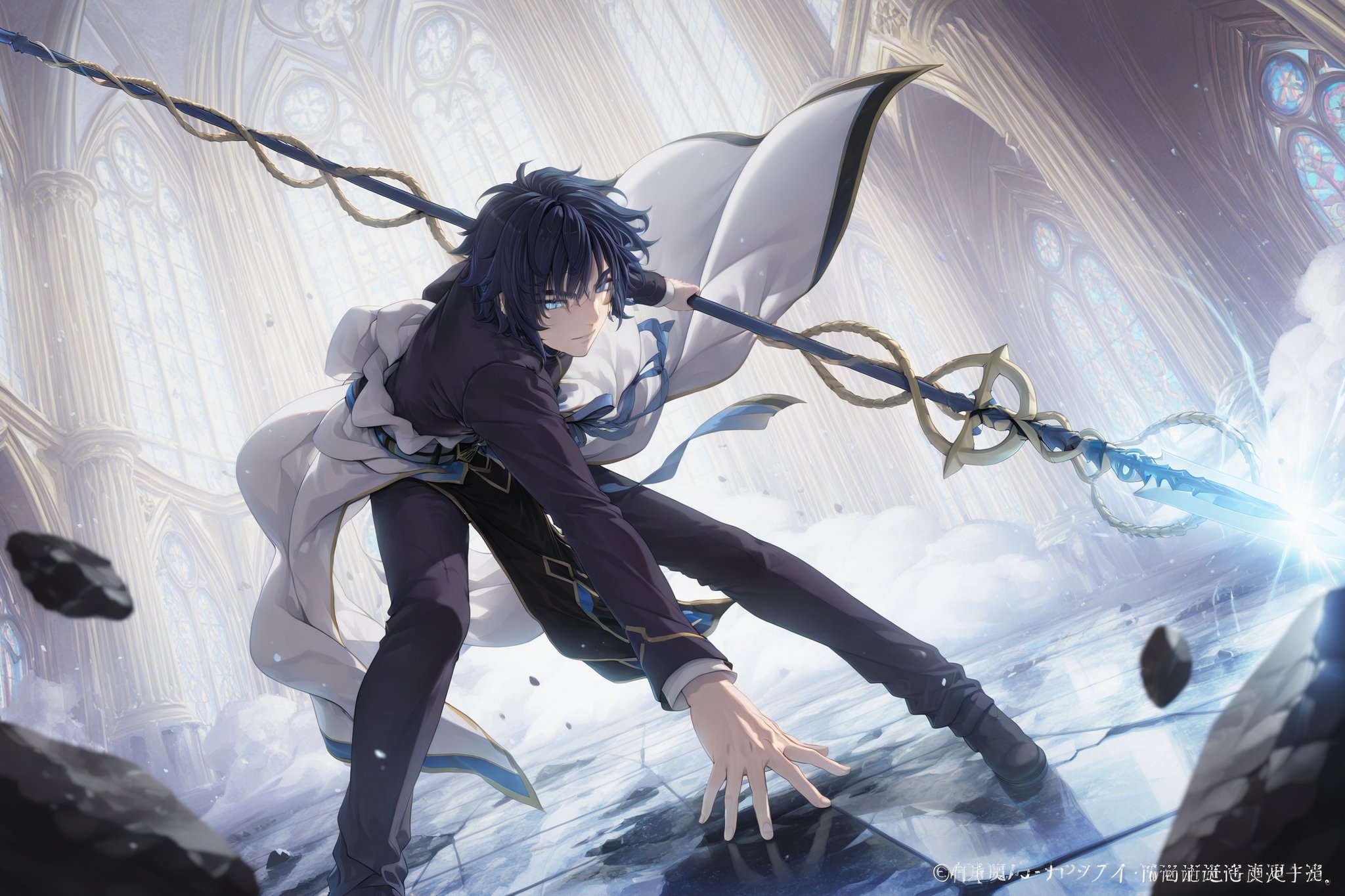 cao_cao_true_longinus_illxl,  cao cao,  male by Darkwubs on Tensor.Art