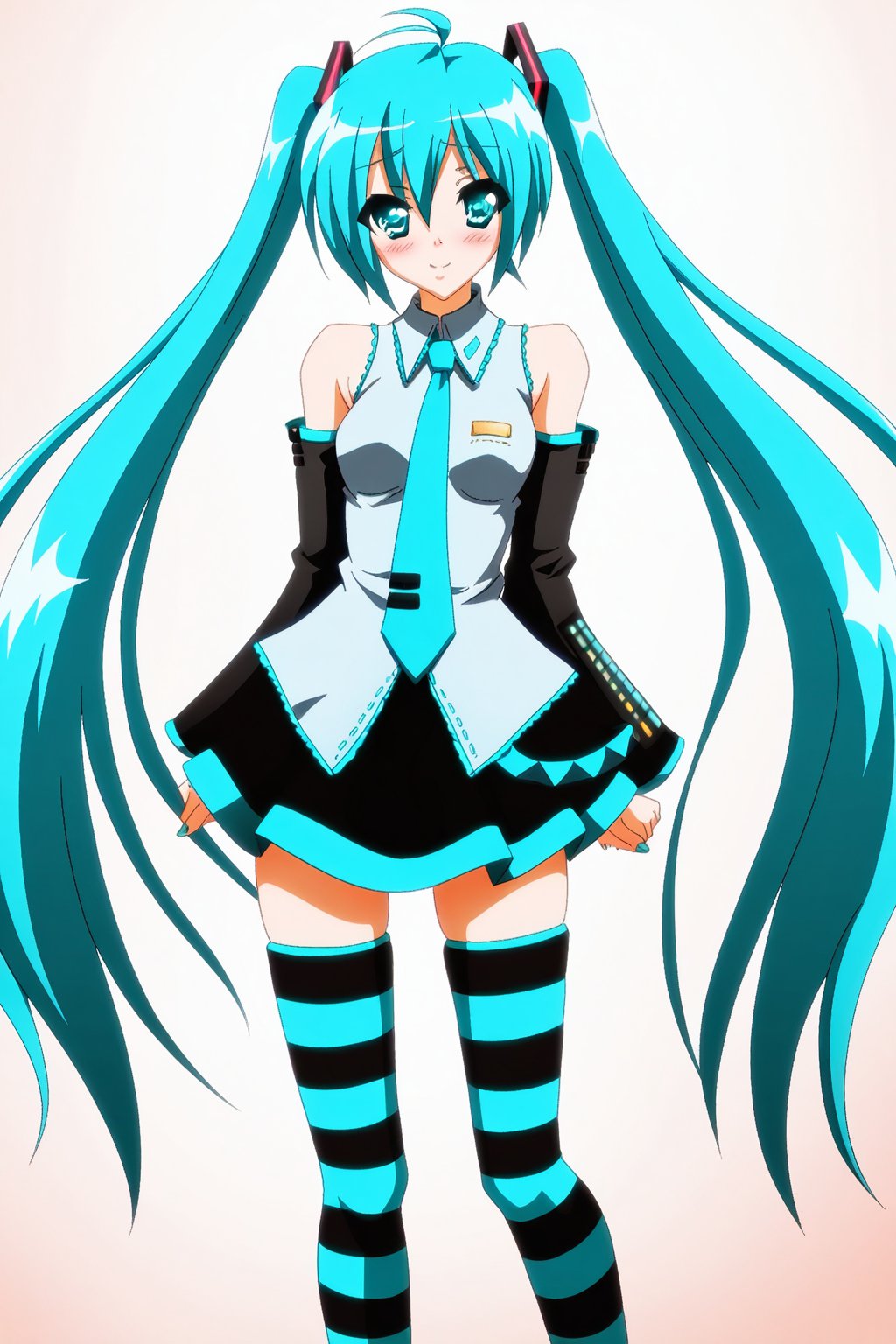 (icanart),  1girl,  hatsune miku by MasteRaccoonMan on Tensor.Art