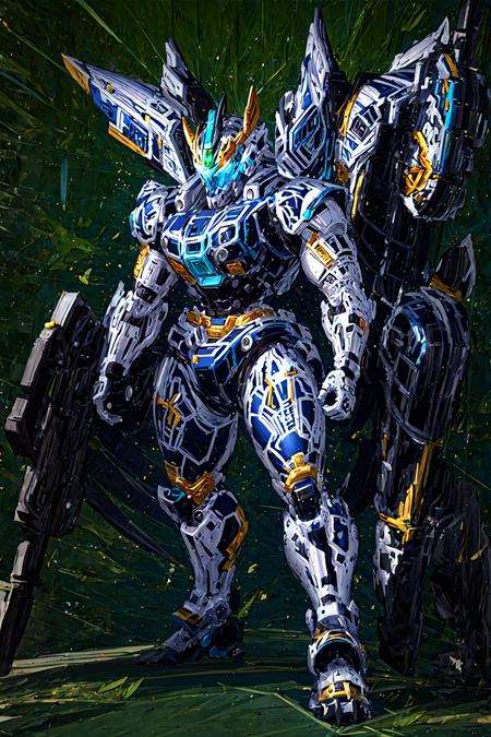 masterpiece, best quality, mecha,<lora:Mecha:1>,blue theme