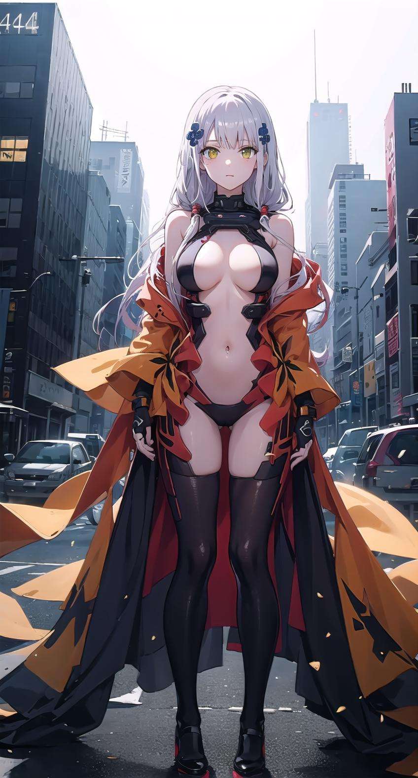 hk416 \(girls' frontline\),  outfit-inori,  top-down bottom-up by L_A_X on Tensor.Art