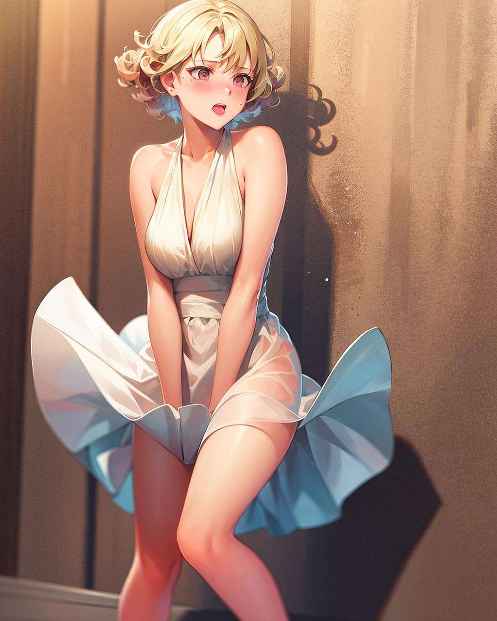 1girl,  marilyntug,  blonde_hair by BRASILEIRO ALIEN on Tensor.Art