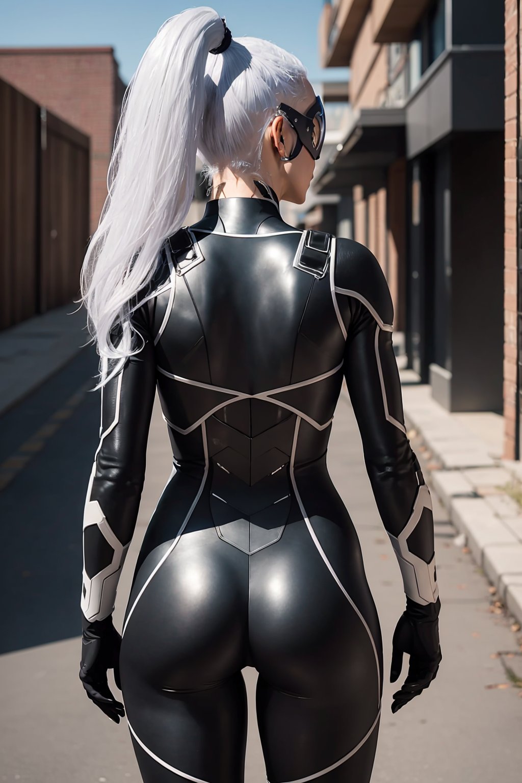 feliciacat,  1girl,  bodysuit by Blake Hua on Tensor.Art