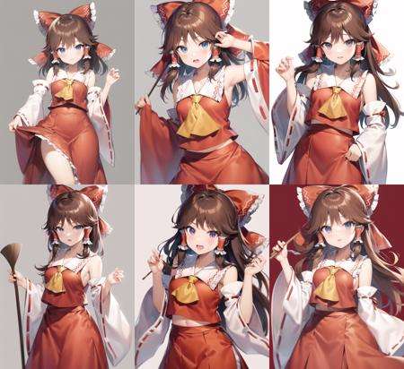 (hakurei reimu (/cosplay/),  (cosplay),  red bow by Numeratic on Tensor.Art