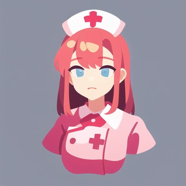 coloredic0n icon,  nurse_cap by Sdad on Tensor.Art