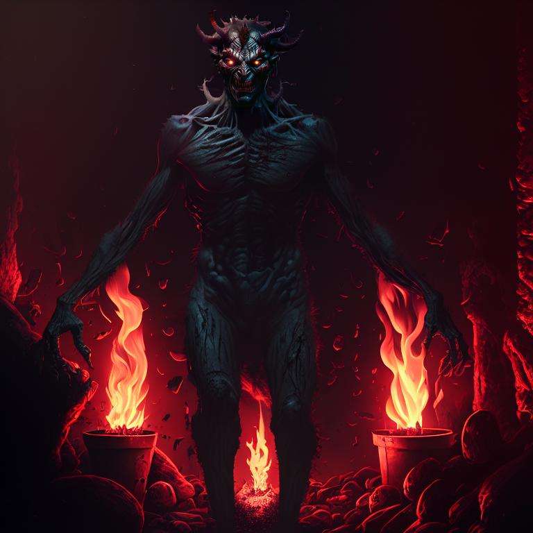 ((full body)),  (demon),  ripped body by Brasileiro Curioso on Tensor.Art