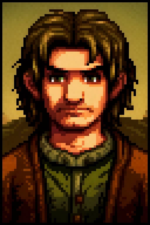 photo of the warrior Aragorn from Lord of the Rings,  film grain by Oliver DR on Tensor.Art