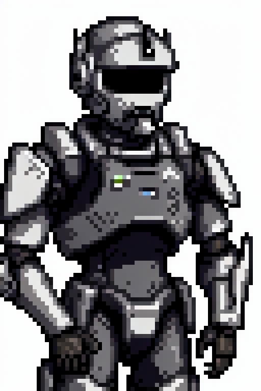 a man with an exo armor by Oliver DR on Tensor.Art