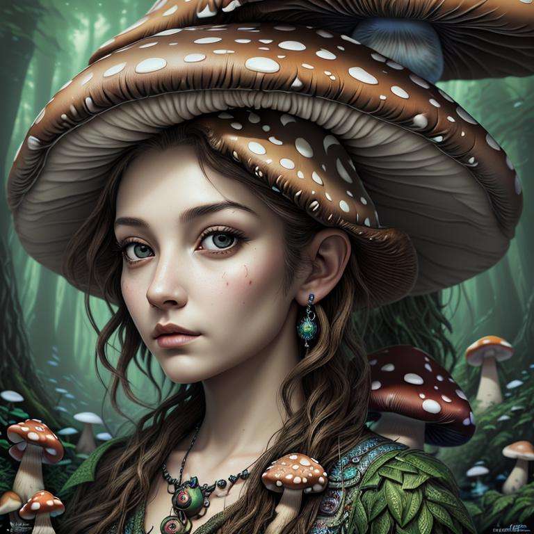 <lora:ShroomPunkAI:.7> ShroomPunkAI girl, detailed,portrait