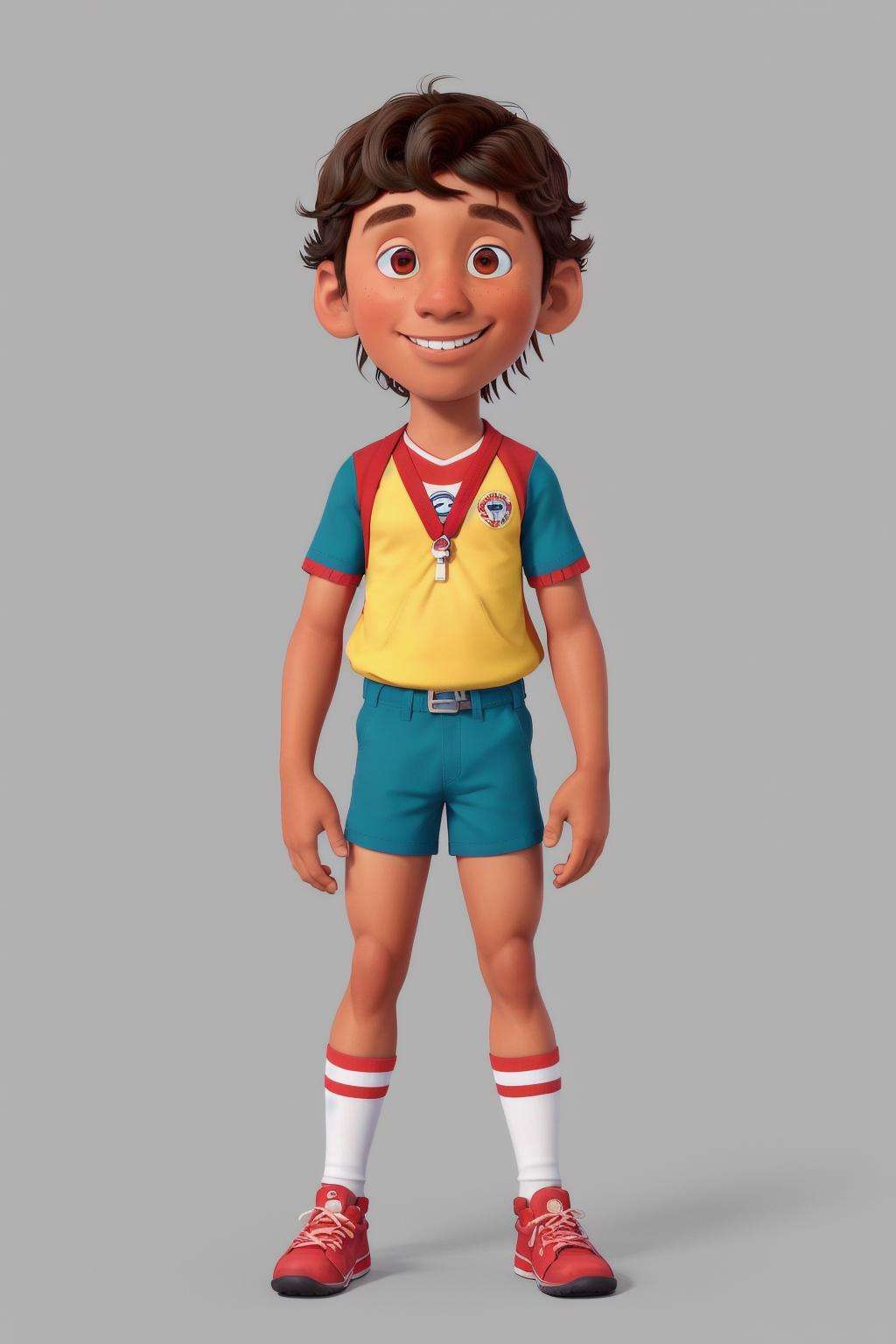 a Costa Rican boy, full body <lora:3DTOTALSTYLEESH_V0.04:0.9>