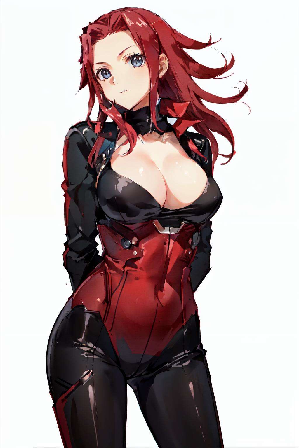 latex bikesuit,  1girl,  izayoi aki on Tensor.Art