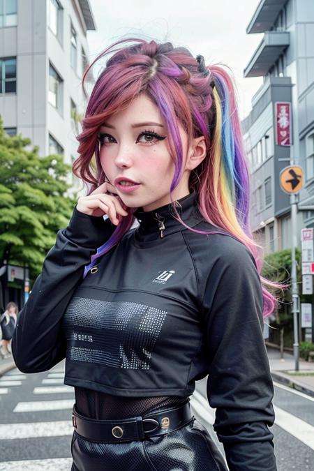 a woman wearing ,  , by ᴱᵐᵒˣⁱ♠ⁿᵈᵒˡˡ on Tensor.Art