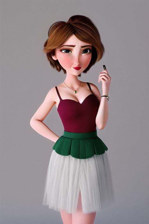 aunt cass,  modern disney style,  1girl by Goofy Ai on Tensor.Art