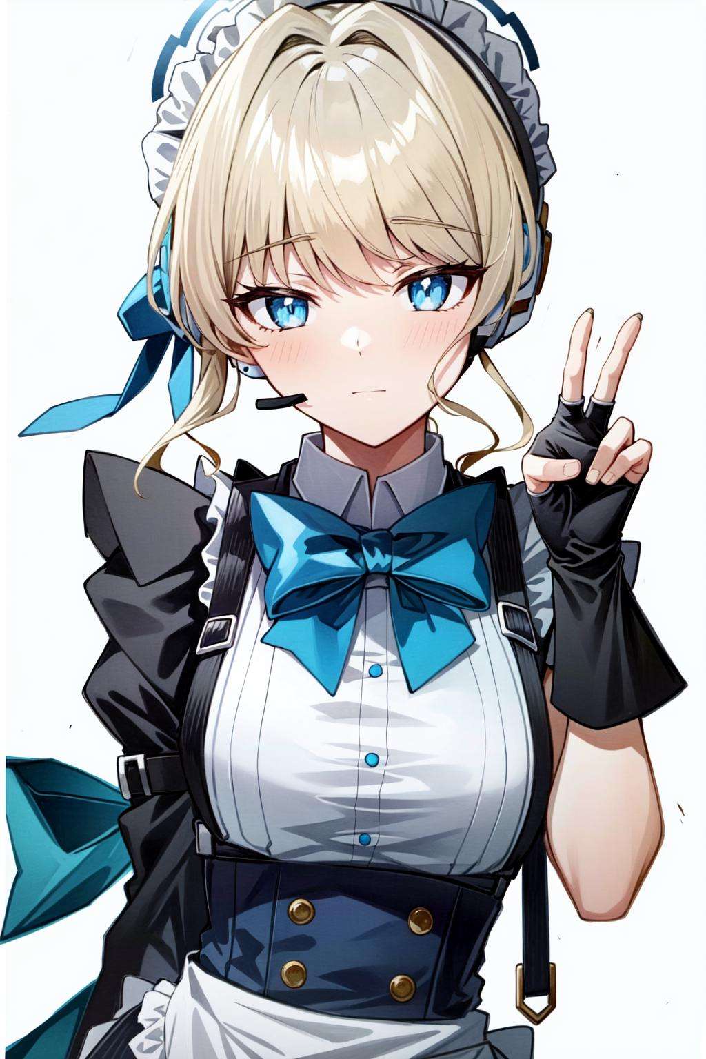 toki(blue archive),  maid headdress,  gloves by Goofy Ai on Tensor.Art