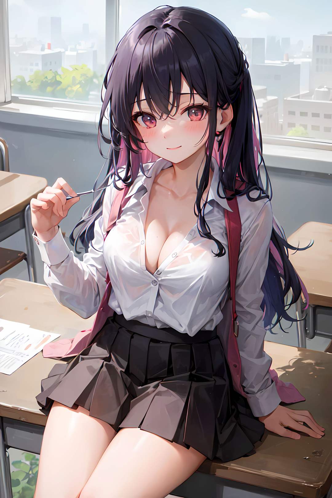 Postprocess upscale by: 4,  Postprocess upscaler: R-ESRGAN 4x+ Anime6B by ChameleonAI on Tensor.Art