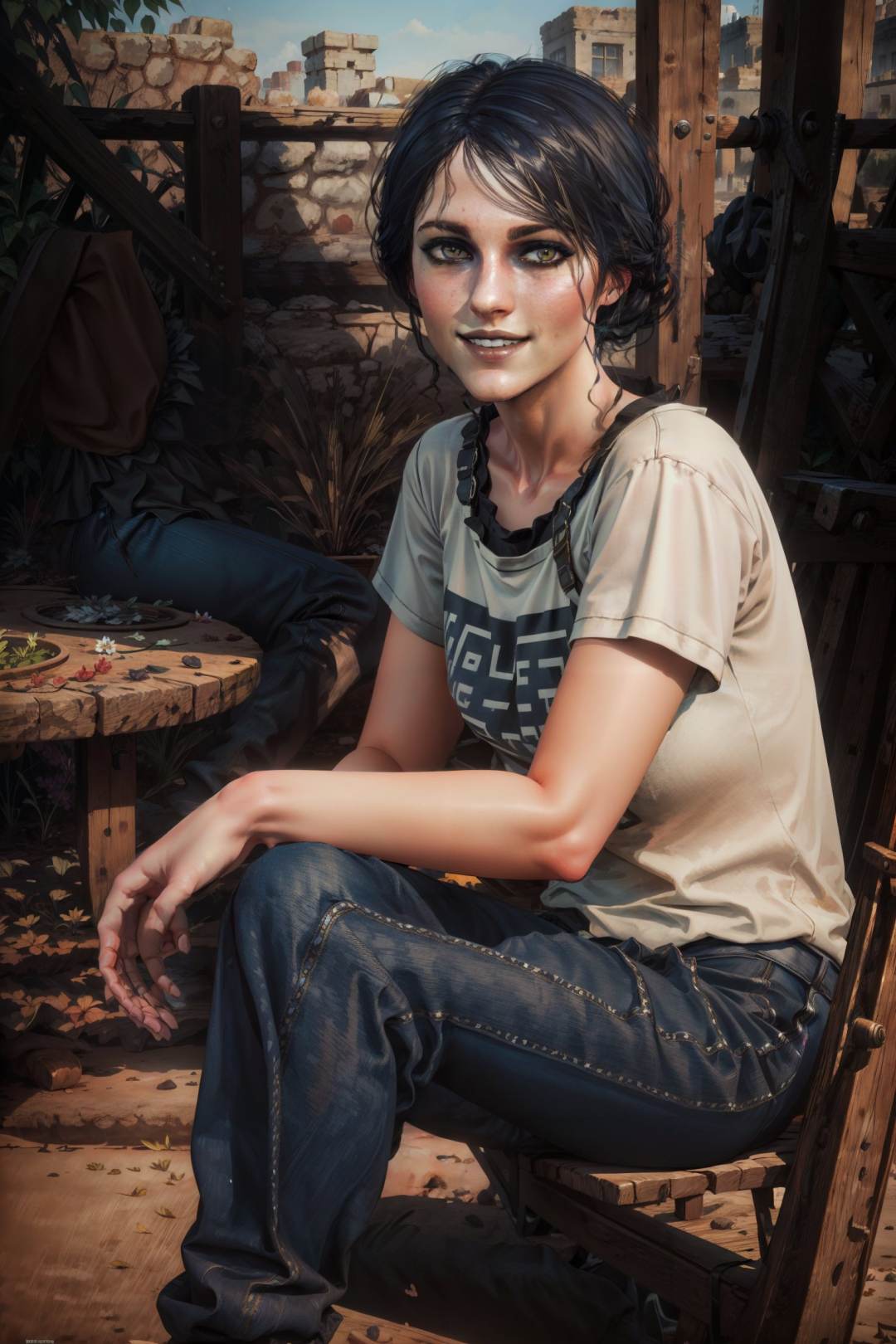 irisW3,  1girl,  looking at viewer by soul3142 on Tensor.Art