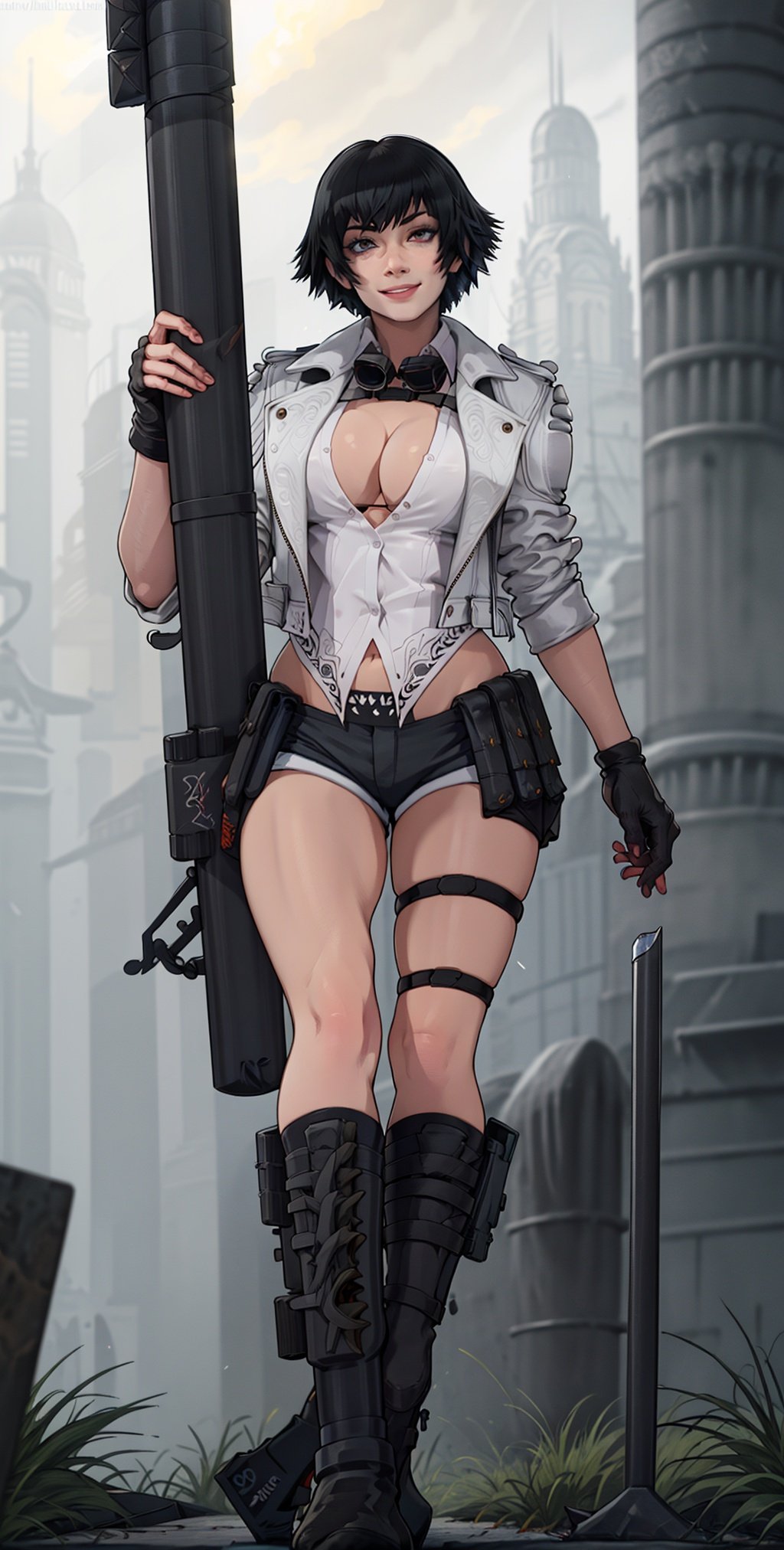 dmc,  dmc5,  white jacket by simlol on Tensor.Art