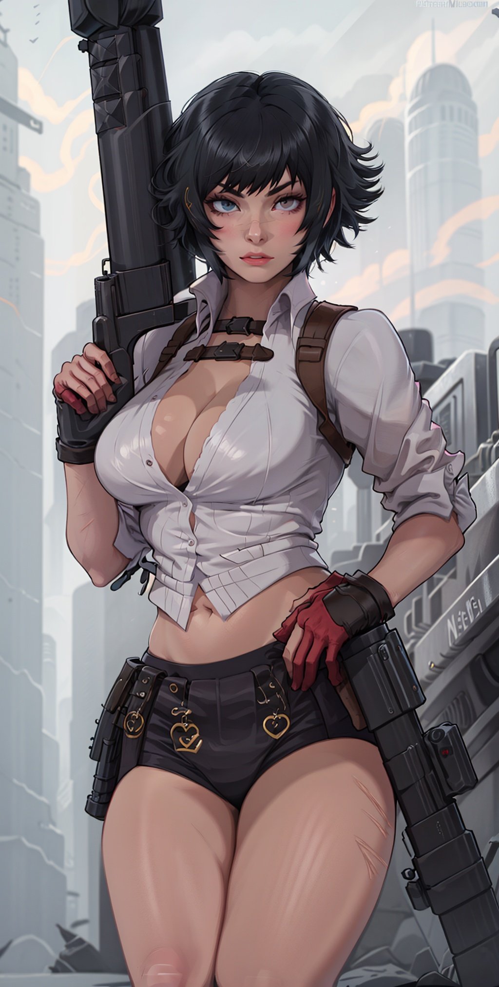 cowboy shot,  lady,  dmc by simlol on Tensor.Art