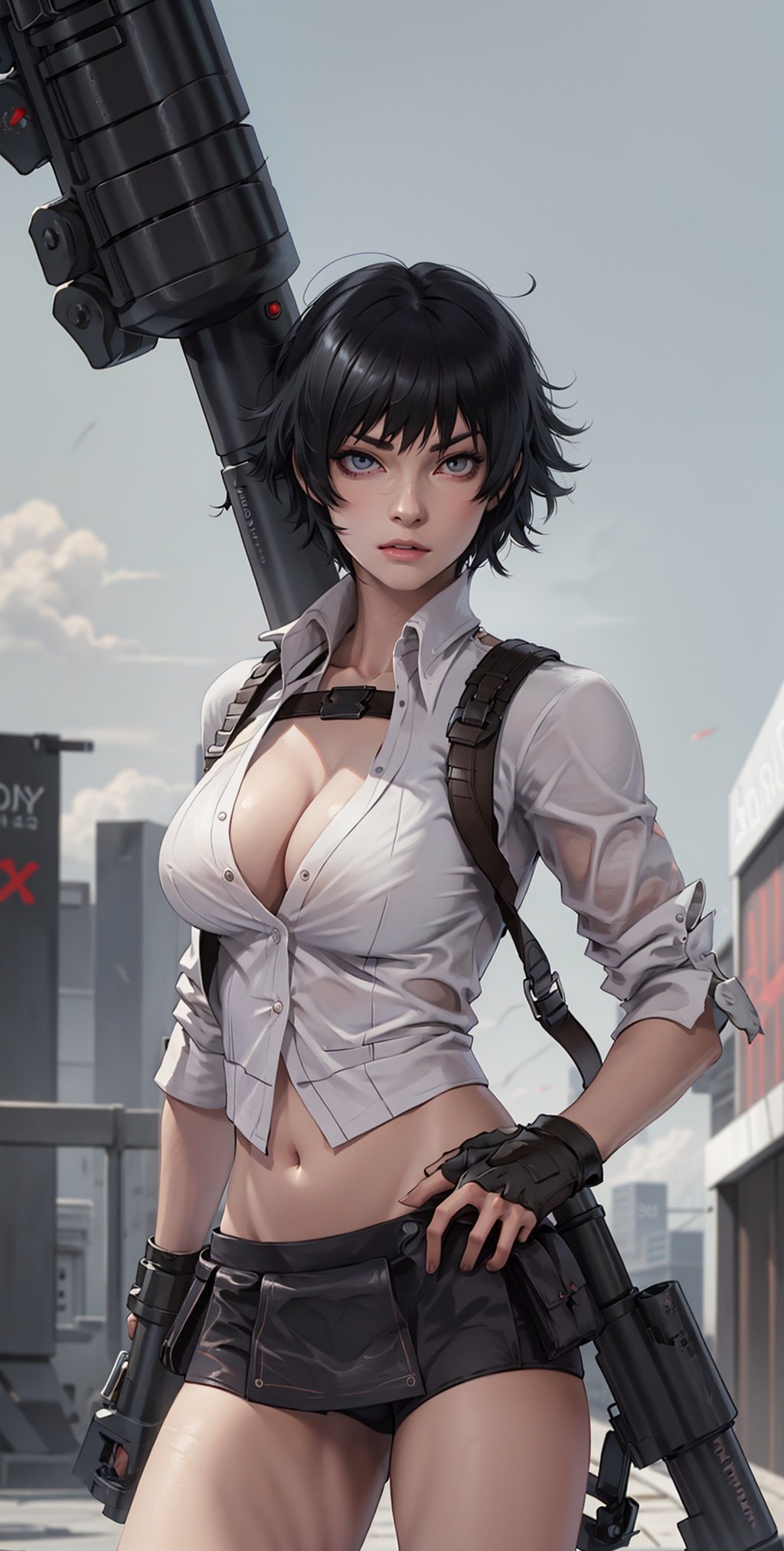 cowboy shot,  lady,  dmc by simlol on Tensor.Art