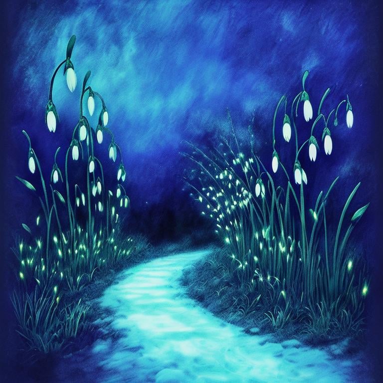 scernery,  Digital Art Patina Deferred Rendering Snowdrop engine Mysterious Ink Drawing Fauvist by DonMischo on Tensor.Art