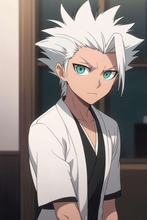 masterpiece, best quality, high quality, 1boy, solo, male focus, looking at viewer, upper body, <lora:hitsugaya_toushirou:0.70>, hitsugaya_toushirou, <lora:animemix_v3_offset:0.25>