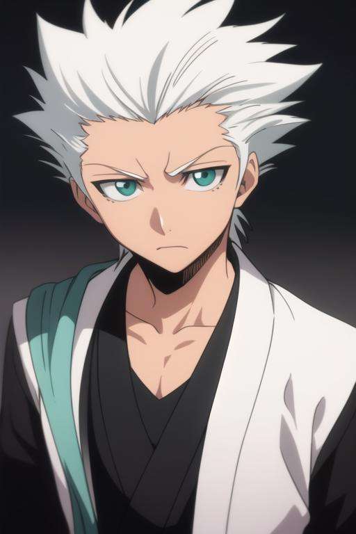 masterpiece, best quality, high quality, 1boy, solo, male focus, looking at viewer, upper body, <lora:hitsugaya_toushirou:0.70>, hitsugaya_toushirou, <lora:animemix_v3_offset:0.25>