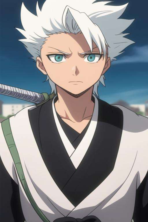 masterpiece, best quality, high quality, 1boy, solo, male focus, looking at viewer, upper body, <lora:hitsugaya_toushirou:0.70>, hitsugaya_toushirou,