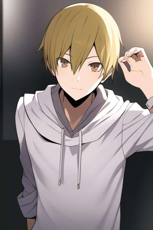 masterpiece, best quality, high quality, 1boy, solo, male focus, looking at viewer, upper body, <lora:kida_masaomi:0.70>, kida_masaomi