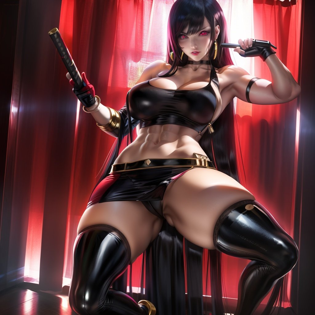 sakimichan,  1girl,  tifa lockhart by 烈风流狂 on Tensor.Art